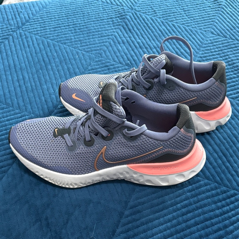 Nike Women's Athletic Shoes in Purple and Coral